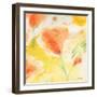 Windblown Poppies #3-Sheila Golden-Framed Art Print