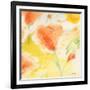 Windblown Poppies #3-Sheila Golden-Framed Art Print