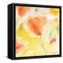 Windblown Poppies #3-Sheila Golden-Framed Stretched Canvas