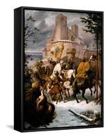 Windeck Castle-Jakob Götzenberger-Framed Stretched Canvas