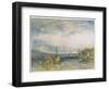 Windermere, 1821 (Post-Restoration)-J. M. W. Turner-Framed Giclee Print