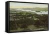 Windermere from Orrest Head, Lake District-null-Framed Stretched Canvas