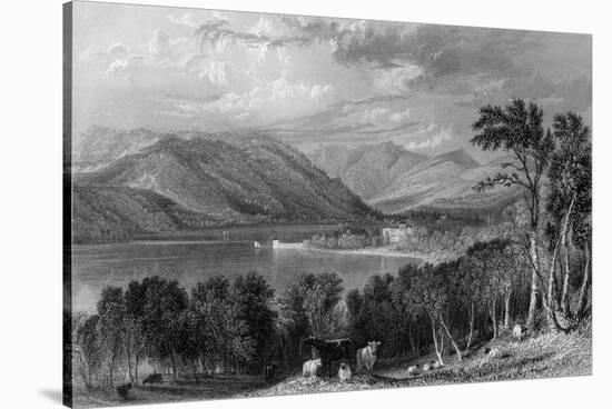 Windermere, Lake District-Thomas Allom-Stretched Canvas