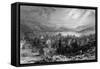 Windermere, Lake District-Thomas Allom-Framed Stretched Canvas