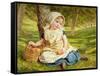 Windfalls-Sophie Anderson-Framed Stretched Canvas