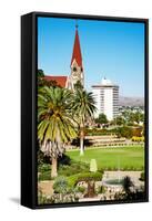 Windhoek City-DmitryP-Framed Stretched Canvas