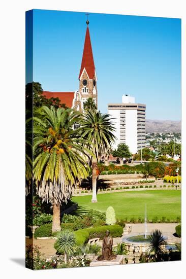 Windhoek City-DmitryP-Stretched Canvas