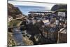 Winding Alleys, Fishing Boats and Sea, Elevated View of Village in Summer-Eleanor Scriven-Mounted Photographic Print