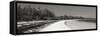 Winding Bay II BW Panel-Larry Malvin-Framed Stretched Canvas