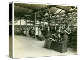 Winding Department, Long Meadow Mill, 1923-English Photographer-Stretched Canvas