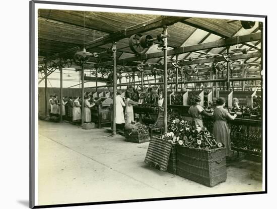 Winding Department, Long Meadow Mill, 1923-English Photographer-Mounted Photographic Print