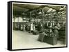 Winding Department, Long Meadow Mill, 1923-English Photographer-Framed Stretched Canvas