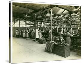 Winding Department, Long Meadow Mill, 1923-English Photographer-Stretched Canvas