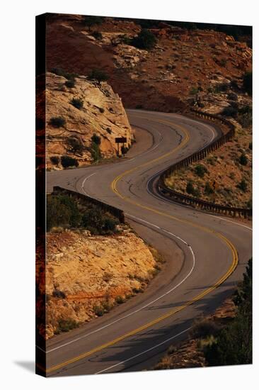 Winding Highway-Paul Souders-Stretched Canvas