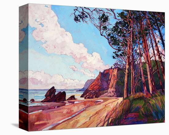 Winding Pines-Erin Hanson-Stretched Canvas