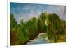 Winding River, 2009-Patricia Brintle-Framed Giclee Print