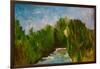 Winding River, 2009-Patricia Brintle-Framed Giclee Print