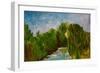 Winding River, 2009-Patricia Brintle-Framed Premium Giclee Print