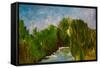 Winding River, 2009-Patricia Brintle-Framed Stretched Canvas