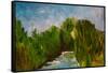 Winding River, 2009-Patricia Brintle-Framed Stretched Canvas