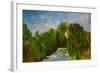 Winding River, 2009-Patricia Brintle-Framed Giclee Print