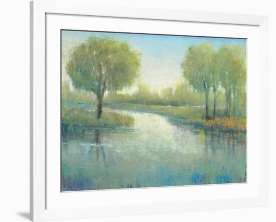 Winding River II-Tim O'toole-Framed Art Print