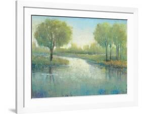 Winding River II-Tim O'toole-Framed Art Print