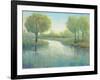 Winding River II-Tim O'toole-Framed Art Print