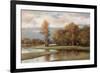 Winding River II-T.C. Chiu-Framed Art Print