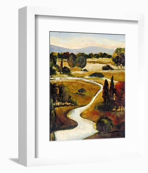 Winding Rivers-Carmen Dolce-Framed Art Print