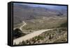 Winding Road, Foothills of the Andes, Argentina-Peter Groenendijk-Framed Stretched Canvas