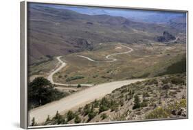 Winding Road, Foothills of the Andes, Argentina-Peter Groenendijk-Framed Photographic Print