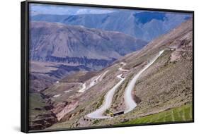 Winding Road, Pumamarca Region, Argentina-Peter Groenendijk-Framed Photographic Print