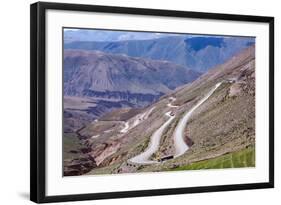 Winding Road, Pumamarca Region, Argentina-Peter Groenendijk-Framed Photographic Print