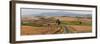 Winding Road, Val D' Orcia, Tuscany, Italy-Peter Adams-Framed Photographic Print