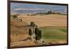 Winding Road, Val d' Orica, Tuscany, Italy-Peter Adams-Framed Photographic Print