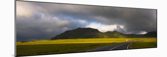 Winding road, Vik, Iceland-Keren Su-Mounted Photographic Print
