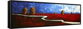 Winding Road-Megan Aroon Duncanson-Framed Stretched Canvas