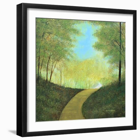 Winding Road-Herb Dickinson-Framed Premium Photographic Print