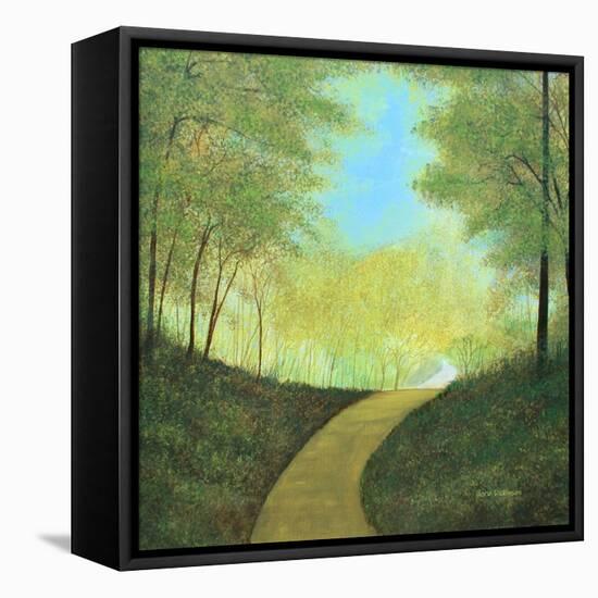 Winding Road-Herb Dickinson-Framed Stretched Canvas