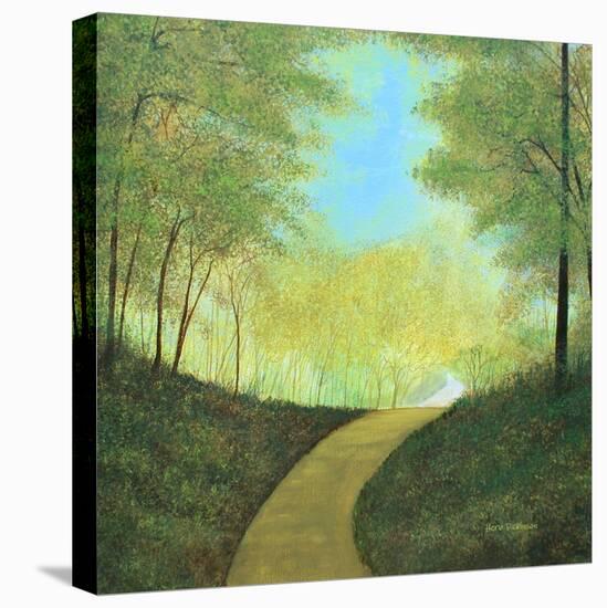 Winding Road-Herb Dickinson-Stretched Canvas
