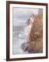 Winding the Skein-John William Godward-Framed Giclee Print
