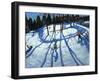 Winding Trail, Morzine-Andrew Macara-Framed Giclee Print