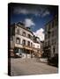 Winding, Uphill Street of the Montmartre Section of Paris-William Vandivert-Stretched Canvas