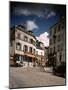 Winding, Uphill Street of the Montmartre Section of Paris-William Vandivert-Mounted Photographic Print