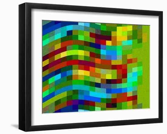 Winding Wall-Ruth Palmer-Framed Art Print