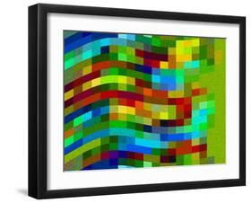 Winding Wall-Ruth Palmer-Framed Art Print