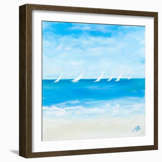 Windjammer I-Julie DeRice-Framed Art Print