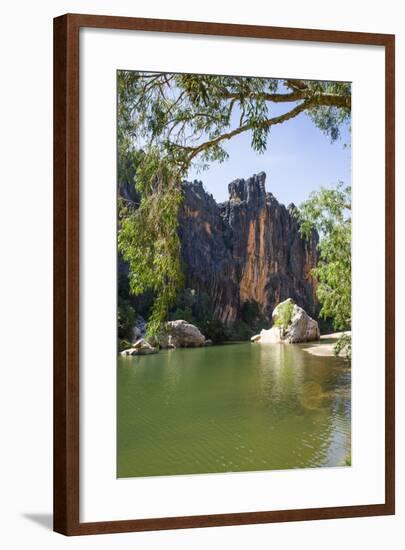 Windjana Gorge, the Kimberleys, Western Australia, Australia, Pacific-Michael Runkel-Framed Photographic Print