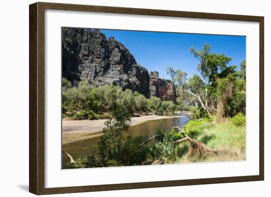 Windjana Gorge, the Kimberleys, Western Australia, Australia, Pacific-Michael Runkel-Framed Photographic Print